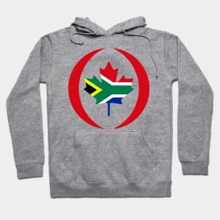 Canadian South African Multinational Patriot Flag Series Hoodie